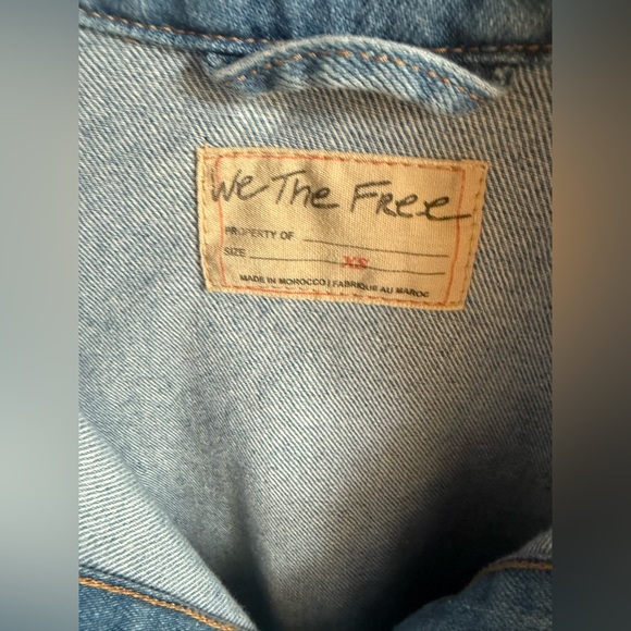 We the Free People Madison City Denim Barn Jacket - Picture 8 of 13